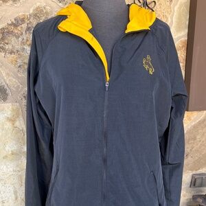 University of Wyoming Cowgoys Lightweight Women’s Hooded Jacket - Size XL - NEW